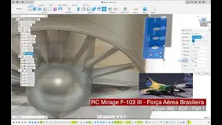 RC Mirage F-103 III - Scratch Build with Fusion 360 - EDF - part 1