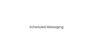 Paperless Pipeline Pro Webinar 106 - Scheduled Messaging