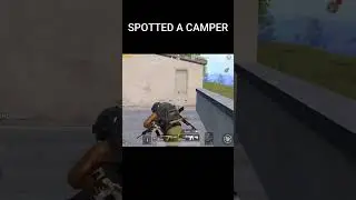 SPOTTED A CAMPER in BGMI #gaming #shorts #pubgmobile