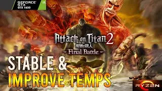 AOT 2 Final Battle (A.O.T.2 - 進撃の巨人) | TUF FX505DT Gameplay with Ryzen Controller (1080p)