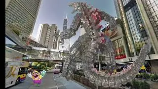 Wario dies to Mechagodzilla in Hong kong While playing Pokemon go
