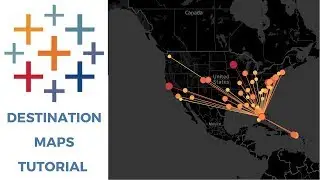 TABLEAU DESTINATION MAPS