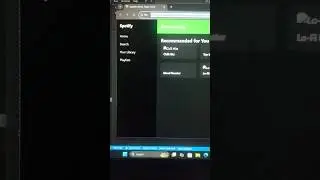 Spotify Responsive Home Page Using JavaScript