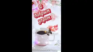 С Добрым Утром, Хорошего Дня И Отличного Настроения🌻Музыкальная Открытка С Добрым Утром 🌞Shorts