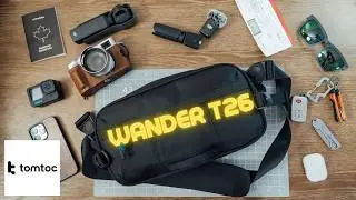 Tomtoc T26 Travel EDC 5.5L Tech Sling!