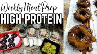 ANABOLIC MEAL PREP | HIGH PROTEIN DIET | NICOLE BURGESS MEAL PREP