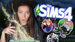 Построила дом в The Sims 4, где каждая комната рандомный злодей из Дисней