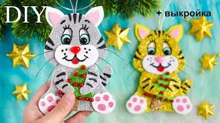 🐱 СИМВОЛ 2023 🔥 из ФОАМИРАНА своими руками