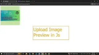 step 3 - upload image with preview image html css javascript