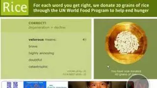 FreeRice.com-Help End World Hunger With Your Knowledge