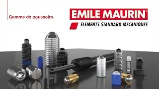 Poussoirs à ressort et à pression - Emile Maurin