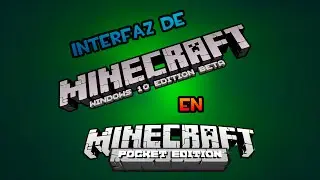 MOD INTERFAZ DE WINDOWS 10 EN POCKET EDITION