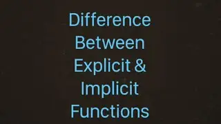 Difference between Explicit and Implicit 