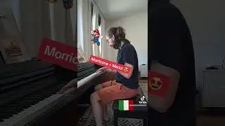 Morricone + Mario is a match made in heaven ❤️ #piano