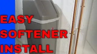 Easy DIY Water Softener Install