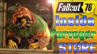WE GOT INTO THE LEGENDARY TRADER! - FALLOUT 76 DLC - THE PURVEYOR
