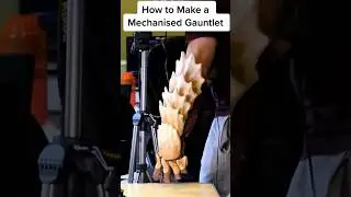 3D Printing a Mechanised Gauntlet #3dprinting #engineer #robotics #mechatronics