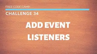 Free Code Camp - Add Event Listener in React - SOLUTION !!!