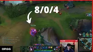 Faker's Kai'sa pops a Quinn player