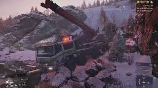 SnowRunner - Taiwan Transport KamAZ 5340 Lift BA 20 To ROCA MZKT 741351@ Imandra