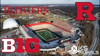 Rutgers Football - SHI Stadium 4K Drone Video