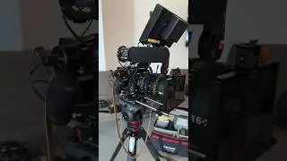 #Red Komodo X on set! #RedKomodoX #TokinaVistaPrime #Kippertie #PDMOVIE #BrightTangerine #Aputure