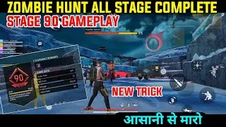 ZOMBIE HUNT STAGE 90 GAMEPLAY 🤯 | Zombie Hunt Tips & Trick Fastest Clear Kill Samurai & Mr. V 