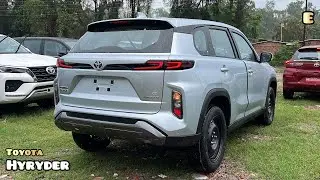 2023 Toyota HyRyder E - Base Model 🔥 Rs 10.73L | Silver Colour - Detailed Walkaround Review!