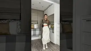 Стилизуем юбку карго #grwm #outfit #стиль #мода #карго