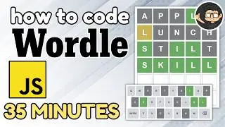 Build a Wordle Clone in JavaScript HTML CSS