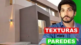 TEXTURAS nas PAREDES da sua CASA