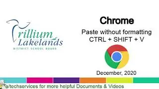 Paste without formatting...  Ctrl+Shift+V