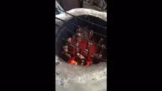 Армянский шашлик на тондире
