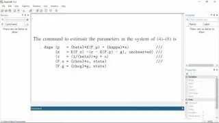 New in Stata 15: Linearized DSGEs