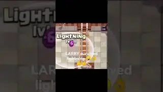 Can LARRY SUEVIVE LIGHTNING? (reupload)