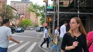 Walking  Upper West Side Manhattan NYC 4K USA