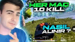 HER MAÇ 10 KİLL NASIL ALINIR ? PUBG MOBİLE RANK KASMA VE KD YÜKSELTME TAKTİKLERİ