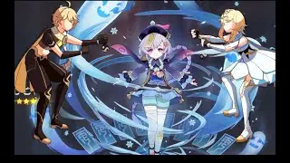 ⚡ Groove Battle  between Traveler⚡ But rolls⚡  / ⚡电 摇 兄 妹⚡但 是 抽 卡⚡