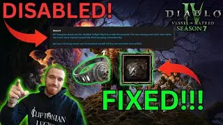 Diablo 4 Season 7: HUGE ITEM FIXES; Witch Powers Disabled.