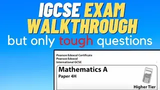 IGCSE Exam Paper Walkthrough: Can you solve them?