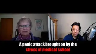 A panic attack brought on by the stress of medical school