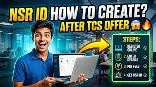 After TCS Offer Letter: How to Create NSR IT ID (Step-by-Step 2026) 💻