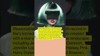 Sia has released her new album 'Reasonable Woman' and we have all the deets right here! #sia