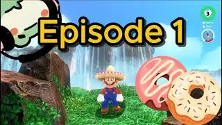 I Play Mario Odyssey with Frogs and... DONUTS!!!!