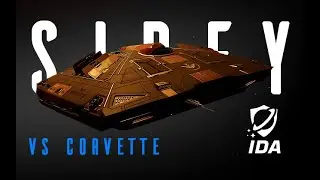 Sidewinder Vs Pirate Lord (Federal Corvette) [4K]