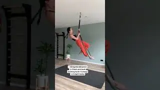 Try this on Aerial Hoop to move with the spin #realsimple