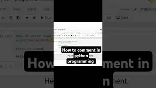 How to comment in python | Intelligence Logic