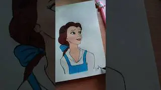 Watch till end💙💙✨ #shorts #art #artist #love #short #artwork #disney #princess