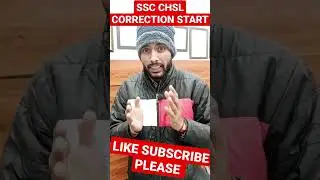 @SSC CHSL CORRECTION 2023 