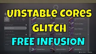 UNSTABLE CORES GLITCH Free Infusion Bug